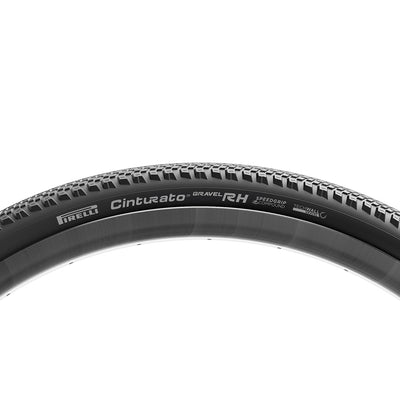 Pirelli Cinturato Gravel RH P-Line Gravel Tire 700x45C Folding Tubeless Ready SpeedGrip TechWALL 60TPI Black