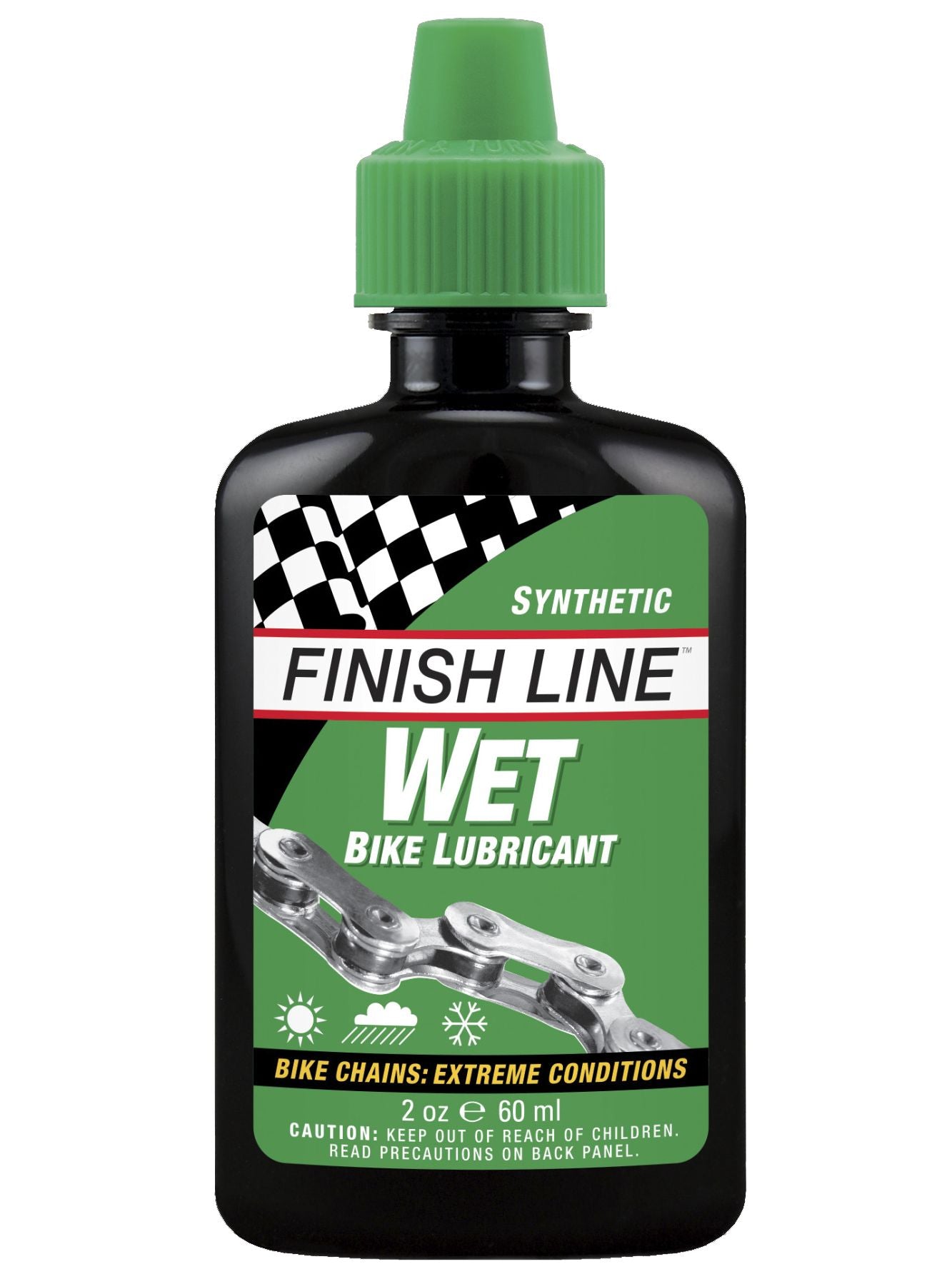 Finish Line WET Bike Chain Lube - 2oz Drip