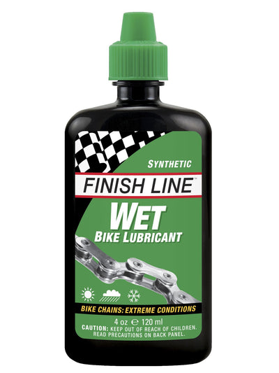 Finish Line WET Bike Chain Lube - 4oz Drip