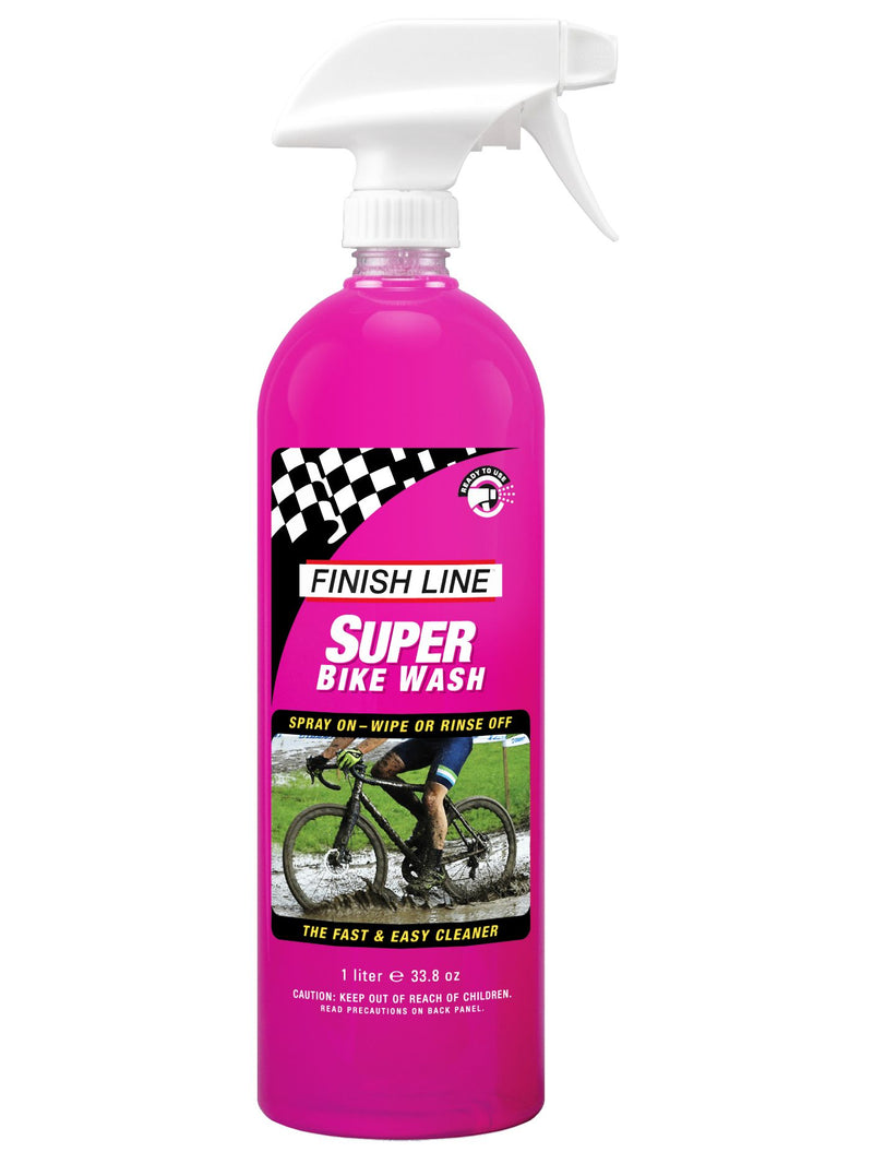 Finish Line Super Bike Wash Cleaner 34 oz Hand Spray Bottle