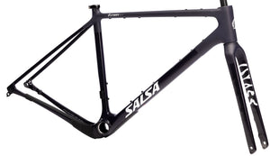 Salsa Flyway C DLX Frameset - 700c Carbon Midnight X-Small