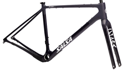 Salsa Flyway C DLX Frameset - 700c Carbon Midnight Medium/Large