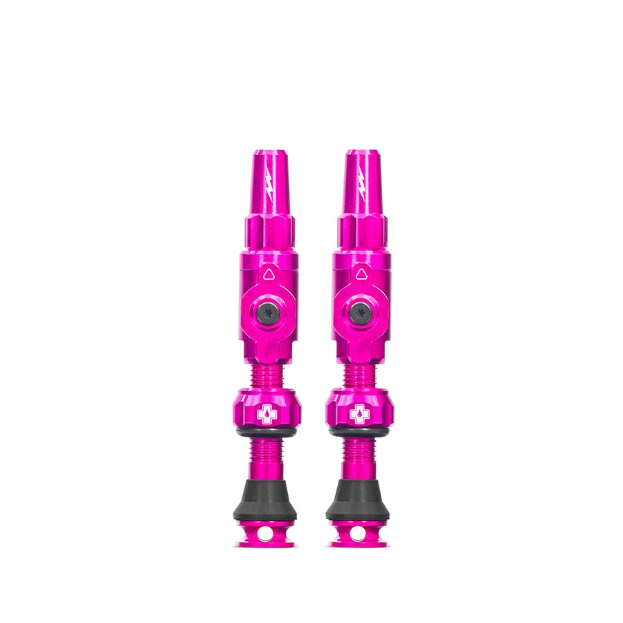 Muc-Off Big Bore Lite Tubeless Valve Stems - Medium 35mm -Pink