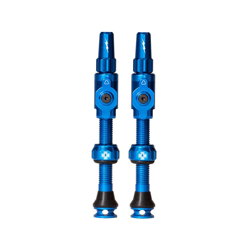 Muc-Off Big Bore Lite Tubeless Valve Stems - Large 45mm -Blue