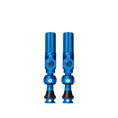 Muc-Off Big Bore Hyrid Tubeless Valve Stems - Small 30mm Blue