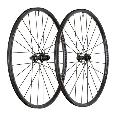 Industry Nine Solix G GRCX Wheel Front and Rear 700C / 622 Holes: F: 24 R: 24 F: 12mm R: 12mm F: 100 R: 142 Disc Center Lock Shimano Road 11 Set