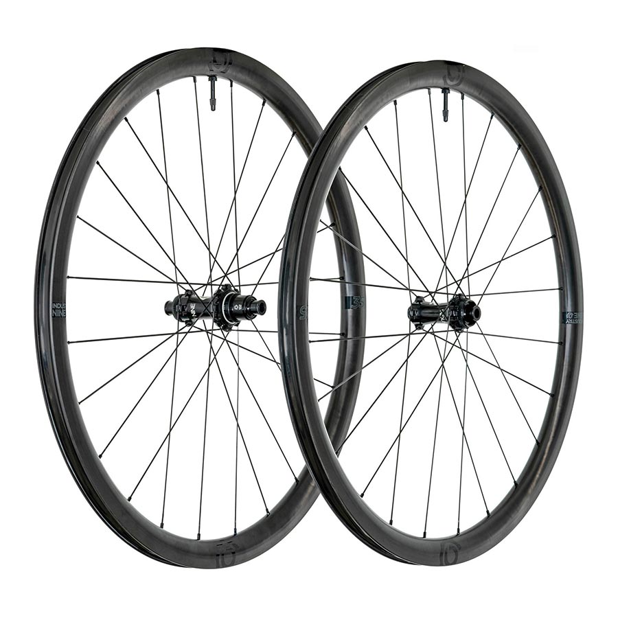 Industry Nine Solix SL i9 35 Wheel Front and Rear 700C / 622 Holes: F: 24 R: 24 F: 12mm R: 12mm F: 100 R: 142 Disc Center Lock Shimano Road 11 Set