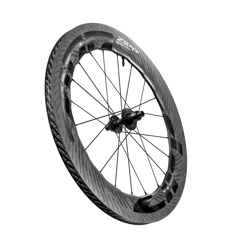 Zipp 858 NSW Rear Wheel - 700 12 x 142mm Center-Lock HG11 Tubeless Carbon D1