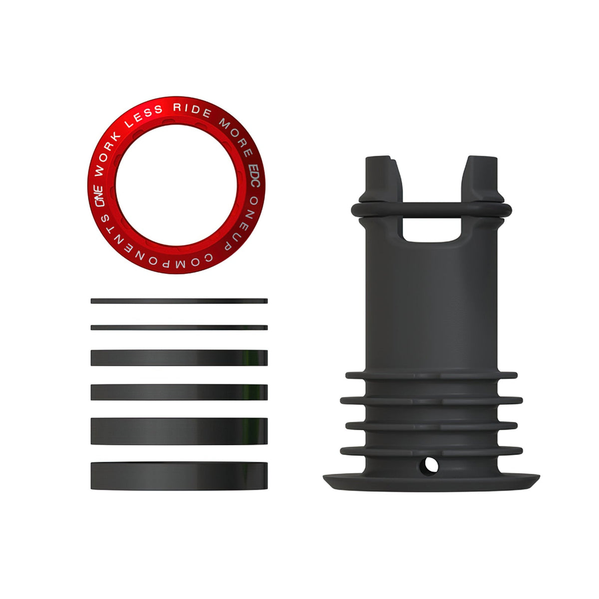 EDC Threaded Top Cap - Red