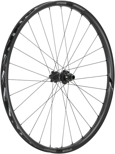 Full Speed Ahead Gradient Carbon i30 Rear Wheel - 27.5" 12 x 148mm 6-Bolt XD Carbon BLK