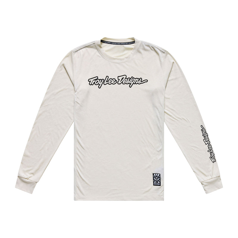 Skyline Ride LS Tee Signature Pumice - PUMICE / SM