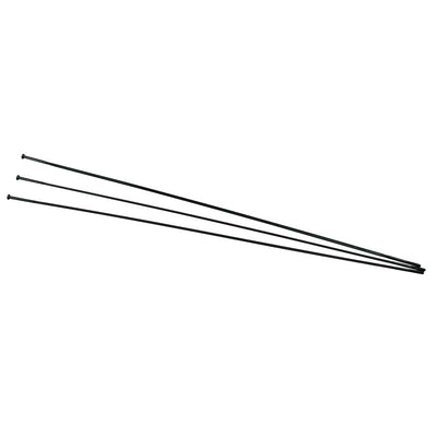 Zipp Sapim CX-Ray Black Straight pull spokes Pack of 3 278mm