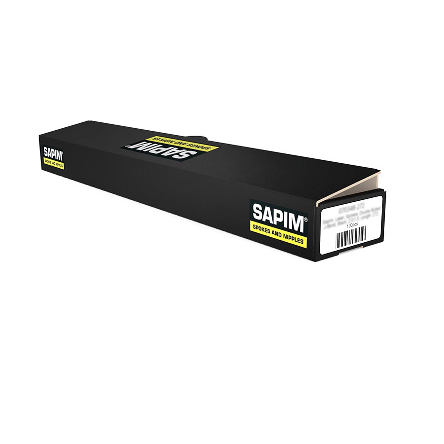 Sapim Race Spokes Double Butted J-Bend Silver 2.0/1.8 Length: 252 100pcs