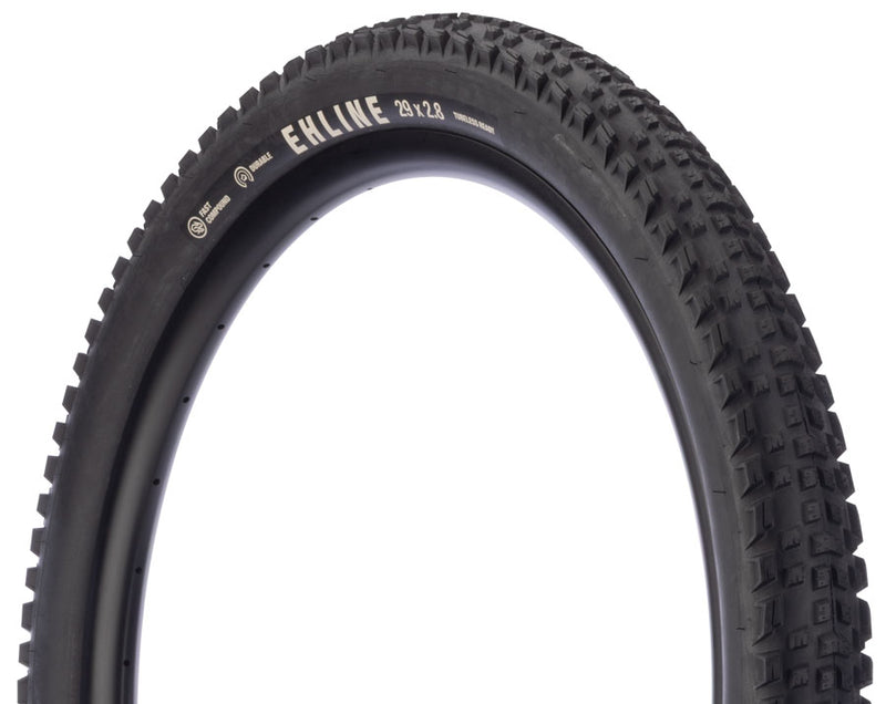 Teravail Ehline Tire - 29 x 2.8 Tubeless Folding Black Durable Fast Compound