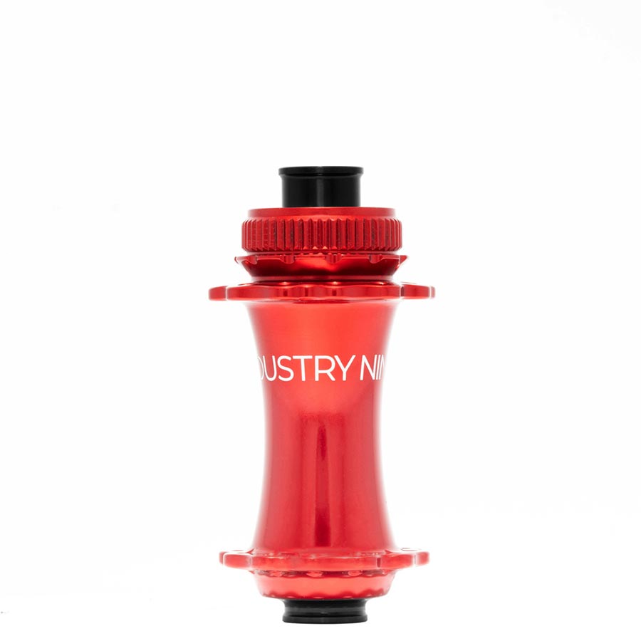 Industry Nine Solix M Classic Front Disc Hub Front 28H 15mm TA 110mm Boost Red