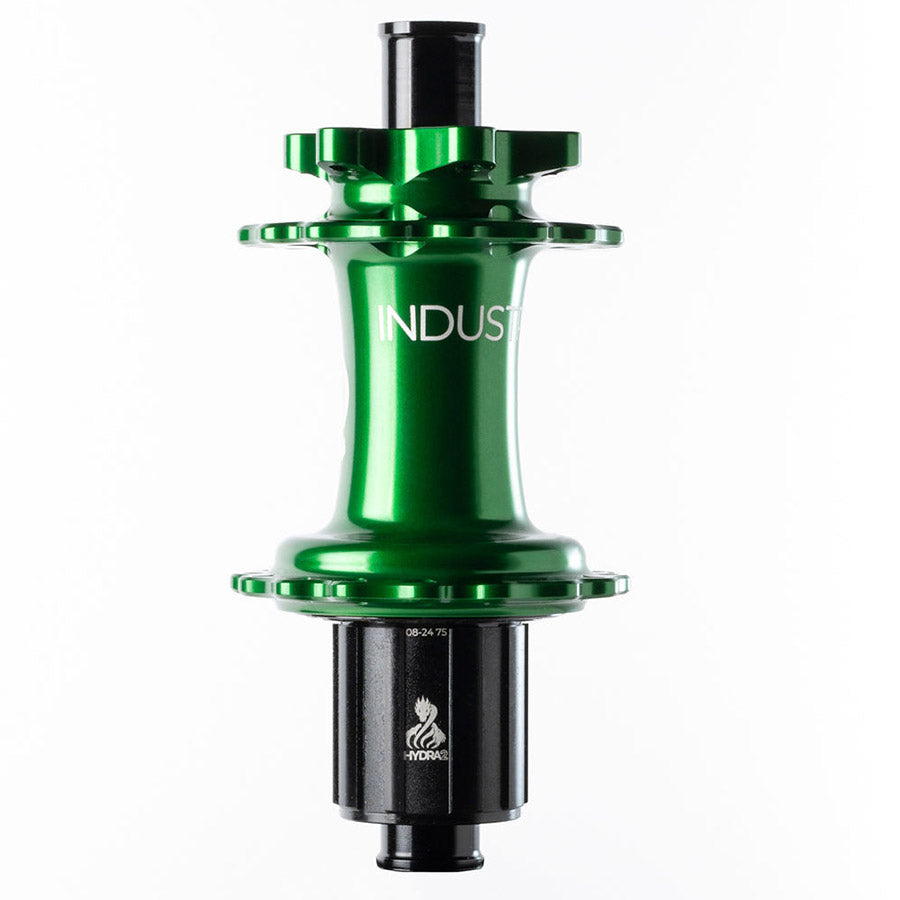 Industry Nine Hydra 2 Classic Rear Hub - 12 x 148mm 6-Bolt Micro Spline Green 32H
