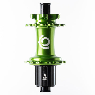 Industry Nine Hydra 2 Boost MicroSpline Disc Hub Rear 32H 12mm TA 148mm Shimano Micro Spline Lime