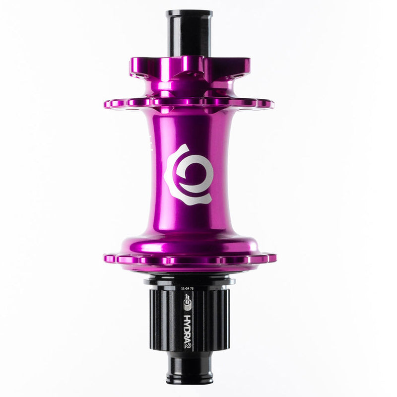 Industry Nine Hydra 2 Classic Rear Hub - 12 x 148mm 6-Bolt Micro Spline Purple 28H