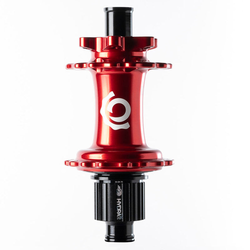 Industry Nine Hydra 2 Classic Rear Hub - 12 x 148mm 6-Bolt Micro Spline Red 28H