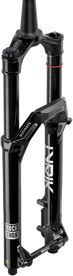RockShox Lyrik Ultimate Charger 3.2 RC2 Suspension Fork - 29" 160mm 15x110mm 44mm Offset Linear XL Air Spring Gloss BLK E1