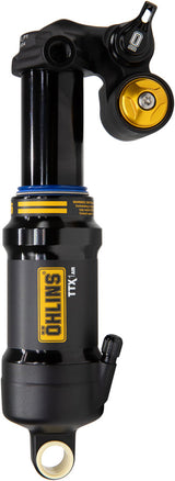 Ohlins TTX1 Air m.2 Rear Shock - Metric 165mm x 45mm Adjustable Volume Air Spring Trunnion BLK