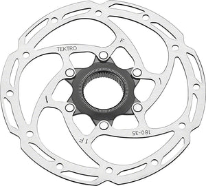 Tektro TR180-35 Disc Brake Rotor - 180mm Center-Lock 1.8mm Thickness