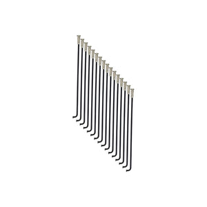 Kids Ride Shotgun Dirt Hero 12” Spokes Spokes J-Bend Black 16pcs
