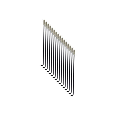 Kids Ride Shotgun Dirt Hero 12” Spokes Spokes J-Bend Black 16pcs