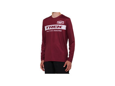 Jersey 100 TFR Airmatic Long Sleeve Large Dark Red