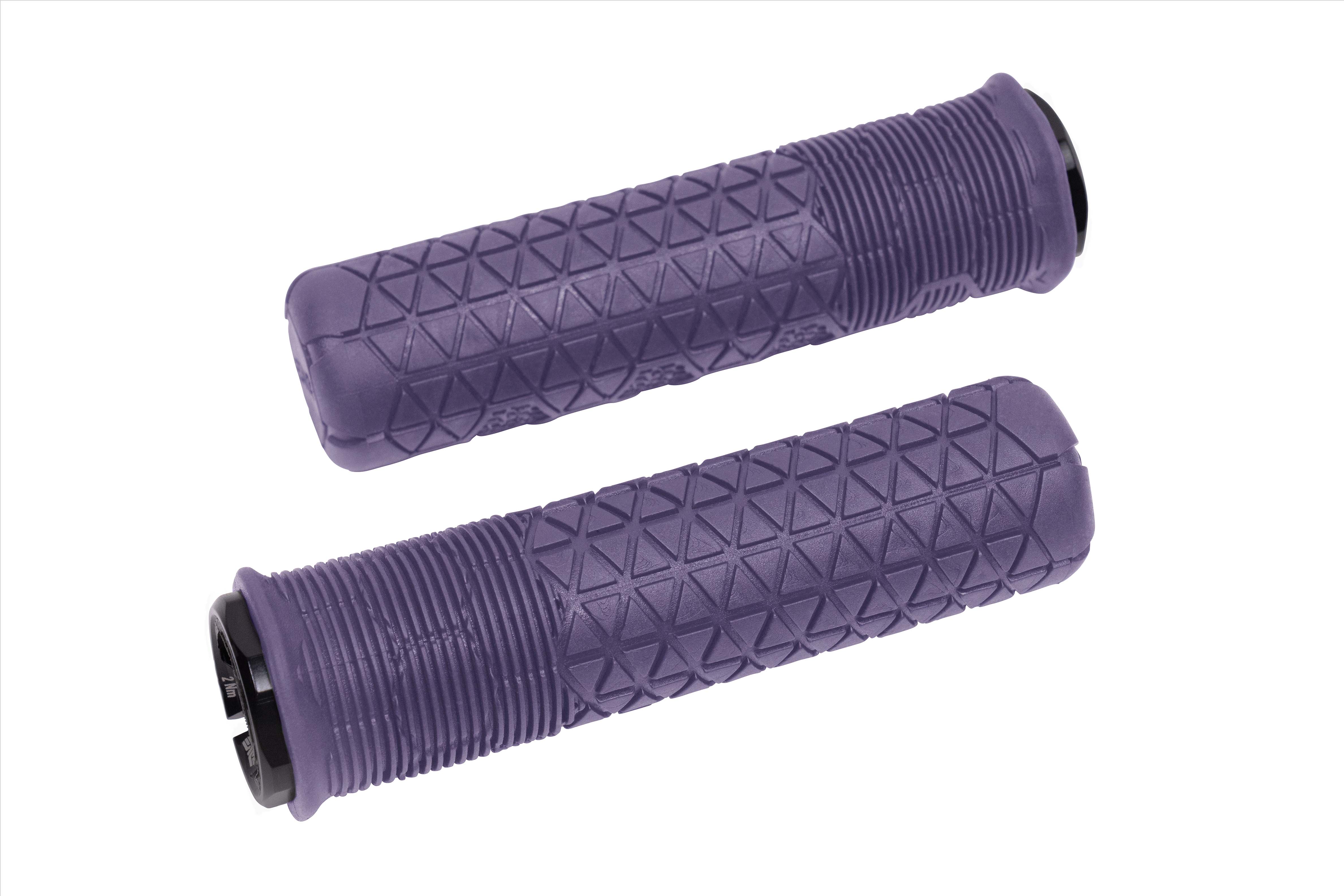 Fractal Lock-On Trail Grip - 34.5mm / Purple