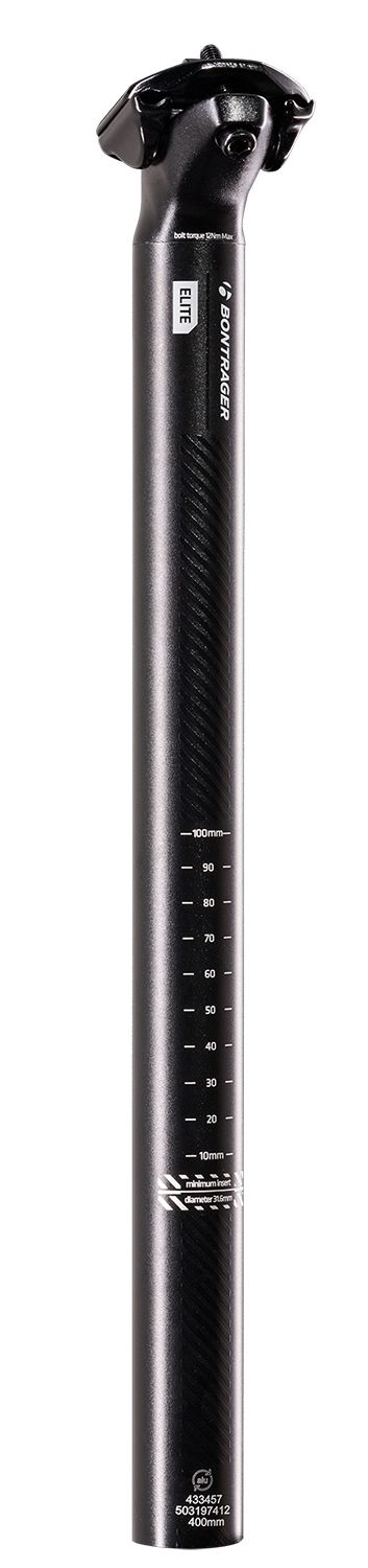 Seatpost Bontrager Elite 31.6 x 330mm 15mm  Black