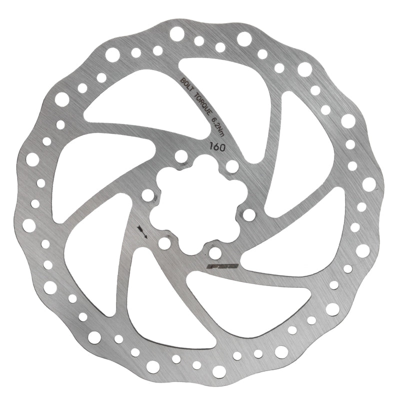 Full speed ahead Afterburner 1pc Disc Rotor 160mm Silver Rotor