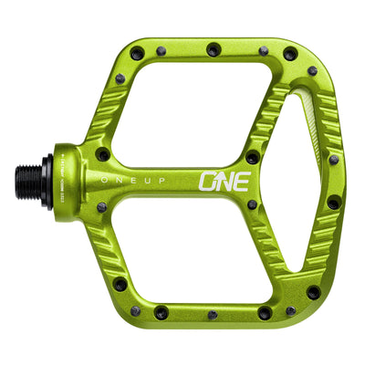 Aluminum Pedals - Green