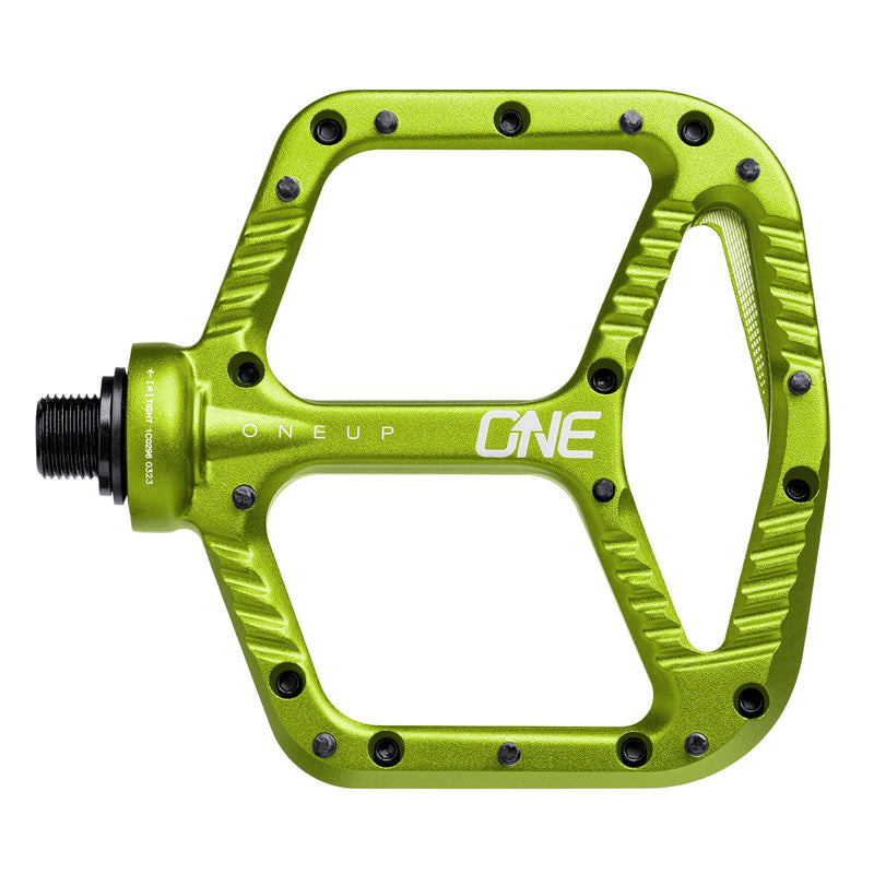 Aluminum Pedals - Green