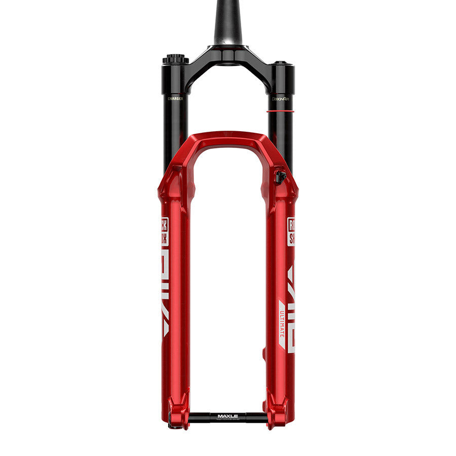 RockShox Pike Ultimate C2 Suspension Fork 27.5 DebonAir+ W/ButterCups 140mm 1-1/8-1.5 15x110mm TA Rake: 37mm Red