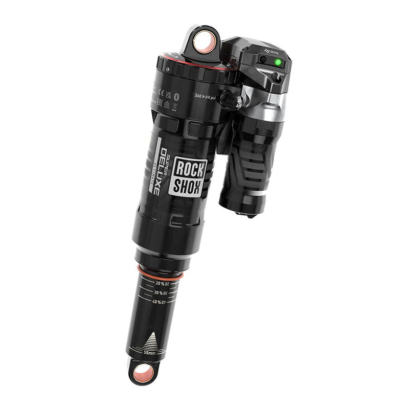 RockShox Super Deluxe Ultimate Flight Attendant Rear Shock - 185 x 55 mm, C2 Trek Fuel EX 2023+