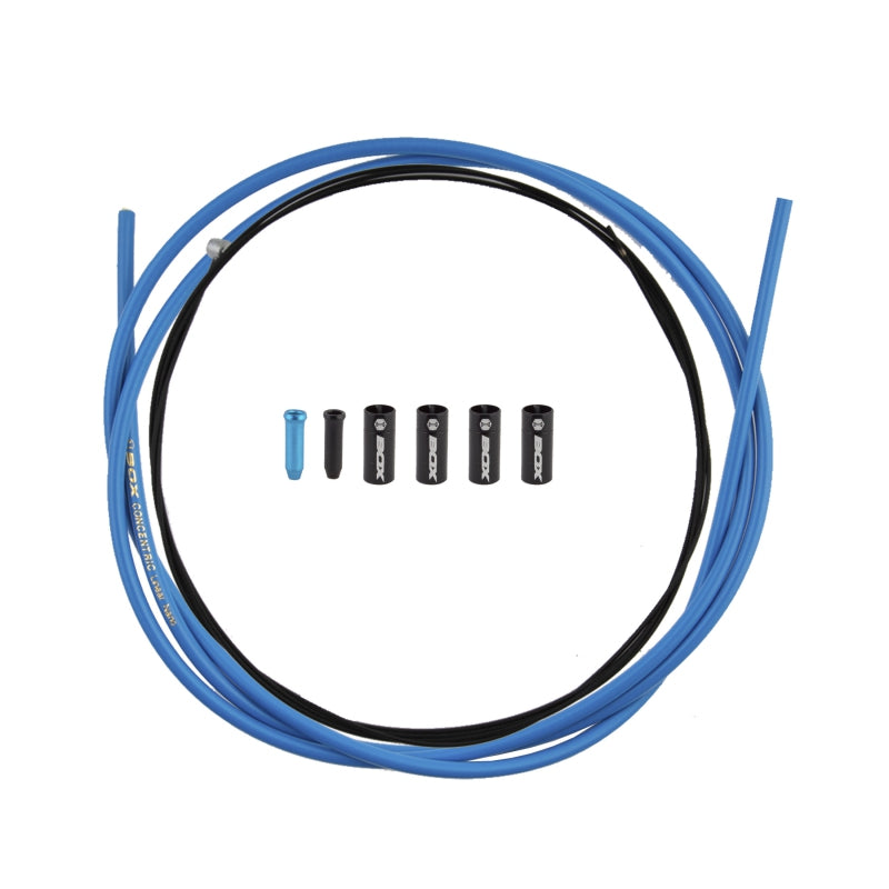 Box components Box One Linear Brake Cable Front or Rear 2000mm 1.5mm Alloy Blue BMX/MTB