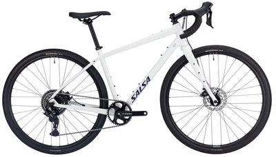 Salsa Journeyer Drop Bar ESSA 8 Bike - 700c Aluminum Vapor Gray 49cm