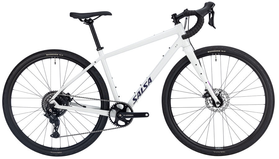 Salsa Journeyer Drop Bar ESSA 8 Bike - 700c Aluminum Vapor Gray 57cm