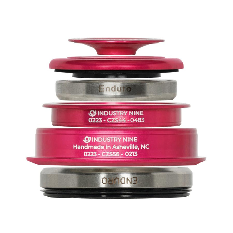Industry Nine iRiX ZS44/ZS56 Headset : ZS44/28.6 | ZS56/40 ZeroStack Complete Pink