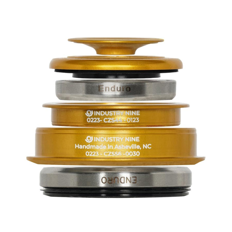 Industry Nine iRiX ZS44/ZS56 Headset : ZS44/28.6 | ZS56/40 ZeroStack Complete Gold