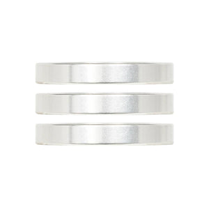 Industry Nine iRiX Headset Spacer 1-1/8 Height: 5mm Aluminum Silver 3pcs
