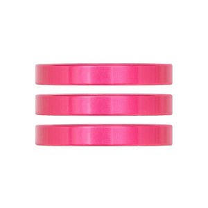 Industry Nine iRiX Headset Spacer 1-1/8 Height: 5mm Aluminum Pink 3pcs