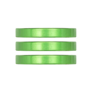 Industry Nine iRiX Headset Spacer 1-1/8 Height: 5mm Aluminum Lime 3pcs