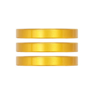 Industry Nine iRiX Headset Spacer 1-1/8 Height: 5mm Aluminum Gold 3pcs