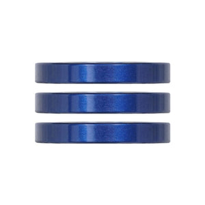 Industry Nine iRiX Headset Spacer 1-1/8 Height: 5mm Aluminum Blue 3pcs