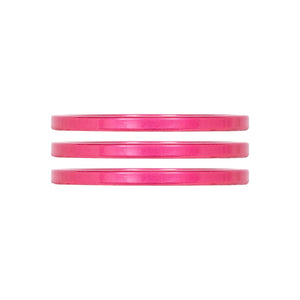 Industry Nine iRiX Headset Spacer 1-1/8 Height: 2.5mm Aluminum Pink 3pcs