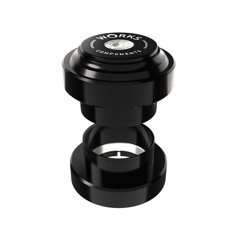 Works Components Angle Headset 1Deg EC34/28.6|EC34/30 117-126HT Blk