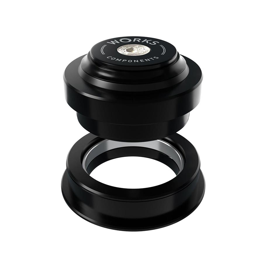 Works Components Angle Headset 2Deg EC44/28.6|ZS56/40 130-139HT Blk