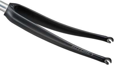 Ritchey Comp Carbon Road Fork - 700c Compatible 9mm x 100mm QR 1-1/8" Aluminum Steerer UD Matte BLK